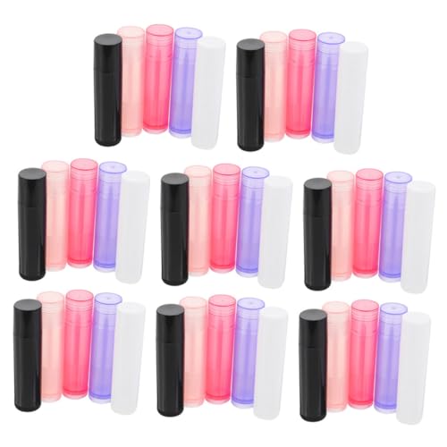 TOVINANNA 40pcs Tubes Leer Für Reise Lippenstift Lagerung Container Lip Gloss Sub Tube von TOVINANNA