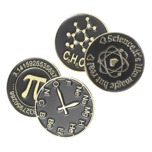 TOVINANNA 4Stücke Schwarze Runde Broschen für Männer Stilvolle Anstecknadel Metall für Rucksäcke Anzüge Jacken und Hüte DIY für Freunde und Familie TOVINANNA 4Stücke Schwarze Runde Broschen für Männer Stilvolle Anstecknadel Metall für Rucksäcke Anzüge Jacken und Hüte DIY für Freunde und Familie von TOVINANNA