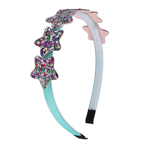 TOVINANNA 4stücke Pailletten-stirnband Mit Stern-design Glitzer-haarreifen Für Junge Mädchen Haarschmuck Für Geburtstagsfeiern Und Alltag Sortierter Serie von TOVINANNA