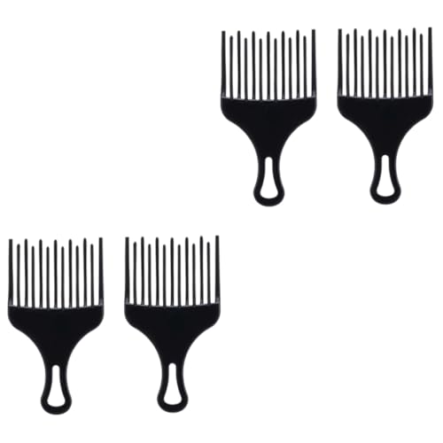 TOVINANNA 4stücke Grobzinkiger Friseur Kamm Breiter Zahn Kamm Für Langes Dickes Haar Anti-statisch Für Und Styling Für Herren Im Salongebrauch von TOVINANNA