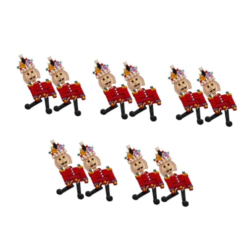 TOVINANNA 5 Paare Weihnachtliche Ohrhänger mit Niedlichem Nussknacker-design Modische Soldaten-perlen Verspielter Weihnachtsschmuck für Damen Festliche Ohrringe für Weihnachtsfeier und TOVINANNA 5 Paare Weihnachtliche Ohrhänger mit Niedlichem Nussknacker-design Modische Soldaten-perlen Verspielter Weihnachtsschmuck für Damen Festliche Ohrringe für Weihnachtsfeier und von TOVINANNA