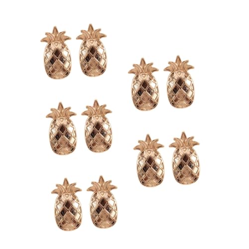 TOVINANNA 5 Sätze Cartoon Anstecknadeln Mit Ananas Design Broschen Für Jacken Mäntel Und Pullover Für Freizeit Und Formelle Anlässe 2 Stück * 5 von TOVINANNA