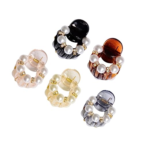 TOVINANNA Modische 5-teilige Haarspangen Bohrer Haarspangen Für Frauen Und Mädchen Haarschmuck Haarfang-clip F2067 F2068 F2069 F2070 F2071 von TOVINANNA