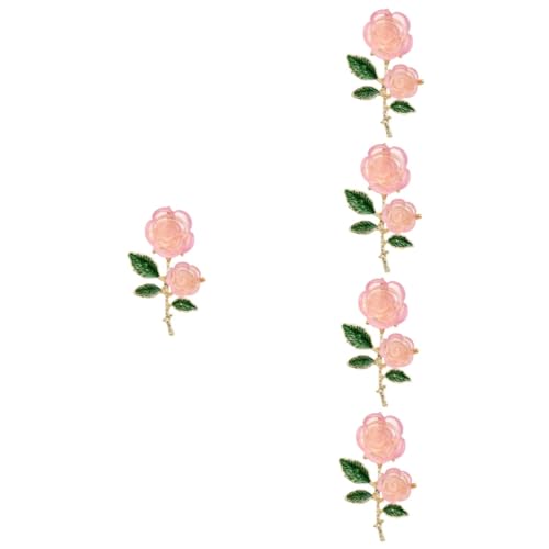 TOVINANNA 5 Stück Blumenbrosche Metall Anstecknadel für Damen Vielseitiges Kleidungsaccessoire für Jacken Mäntel und Taschen für Partys und Besondere Anlässe TOVINANNA 5 Stück Blumenbrosche Metall Anstecknadel für Damen Vielseitiges Kleidungsaccessoire für Jacken Mäntel und Taschen für Partys und Besondere Anlässe von TOVINANNA