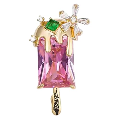 TOVINANNA 5 Stück Dekorative Brosche für Frauen Kupfer Anstecknadel für Kleidung Schals und Hüte Sommerliche Rutsch Brosche mit Feinem Design Accessoire für Outfit von TOVINANNA