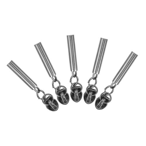 TOVINANNA 5 Stück Gepäck Reißverschlussanhänger Rucksäcke Jacken Reißverschlussanhänger Metall Reißverschlussanhänger Mantel Reißverschlussanhänger Reißverschlüsse Für Jacken Ersatz von TOVINANNA