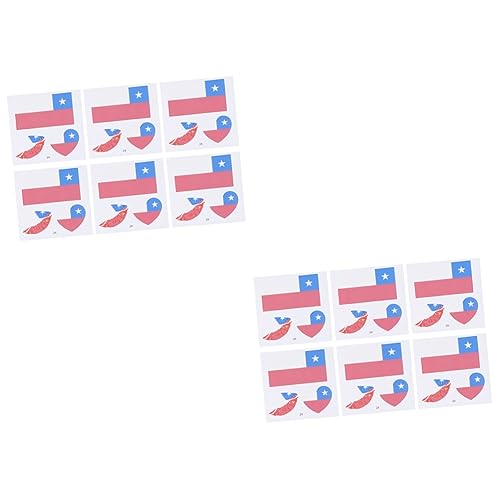 TOVINANNA 50 Blatt patriotischer Aufkleber länderflaggen aufkleber flaggen sticker Arm-Aufkleber Nationalflagge wasserfeste Aufkleber wasserfeste temporäre Tattoos Einweg Gesichtsaufkleber von TOVINANNA