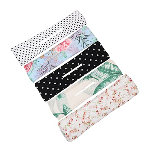 TOVINANNA 5st Schwenkbares Stirnband Haarklammer Produkte Werkzeug Für Haarflechten Haarspangen Für Damen Lockenwickler Hersteller Lockenstab Friseur Haar Styling Netz 100% Polyesterfaser von TOVINANNA