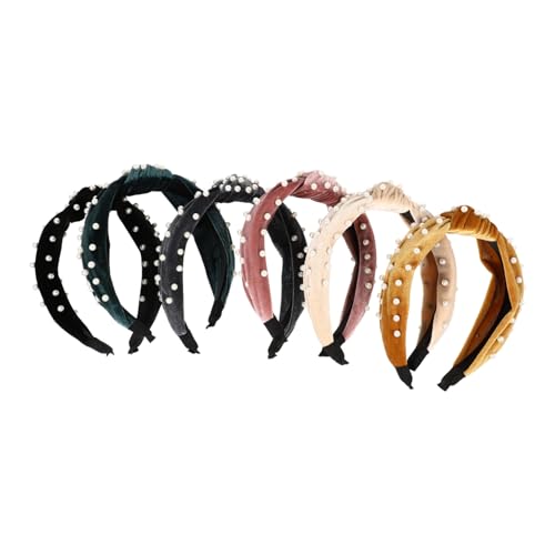 TOVINANNA 6 Stück Kunststoff-stirnband Mit Knoten – Haarschmuck Für Damen Elastische Haarbänder Für Mädchen Stilvoll Und Bequem Für Den Täglichen Gebrauch TOVINANNA 6 Stück Kunststoff-stirnband Mit Knoten – Haarschmuck Für Damen Elastische Haarbänder Für Mädchen Stilvoll Und Bequem Für Den Täglichen Gebrauch von TOVINANNA