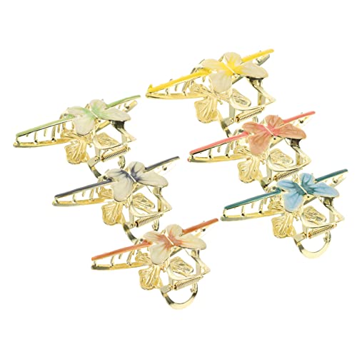 TOVINANNA Schmetterlings-haarspangen Für Mädchen 6-teilig Großer Haarnadelhalter Für Mädchen Schmetterlings-haarnadel-set von TOVINANNA