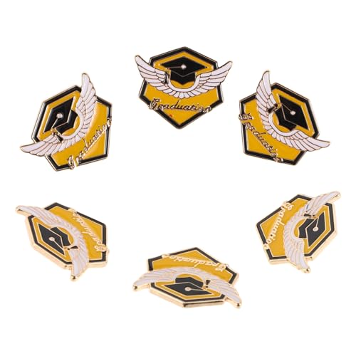 TOVINANNA 6 Stück Lustige Metallabzeichen für Abschlussfeiern Stilvolle Accessoires für Kleidung Taschen und Veranstaltungen TOVINANNA 6 Stück Lustige Metallabzeichen für Abschlussfeiern Stilvolle Accessoires für Kleidung Taschen und Veranstaltungen von TOVINANNA