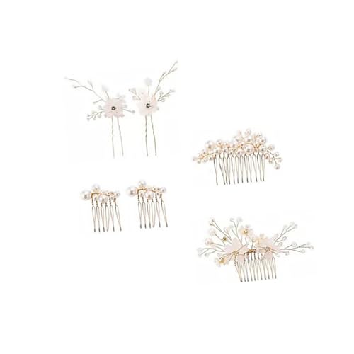 TOVINANNA 6-teiliges Haarkamm-set Mit Kristallen Braut-haarkamm Hochzeits-haarschmuck-set Für Frauen von TOVINANNA