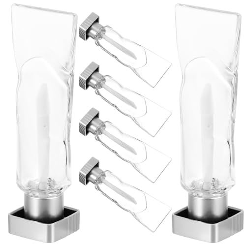 TOVINANNA 6stücke Leere Lipgloss-röhrchen Nachfüllbare Kunststoffbehälter Für Frauen Zum Aufbewahren Von Lippenpflege Und Kosmetik Leicht Und Tragbar von TOVINANNA