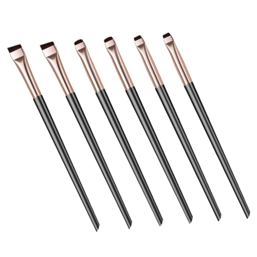 TOVINANNA 6stücke Teiliges Eyeliner-pinsel-set Für Präzise Make-up-anwendungen Für Anfänger Und Profis Für Exakte Konturen Und Schöne Augenblicke von TOVINANNA