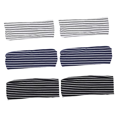 TOVINANNA 6stücke Teiliges Set Elastischer Sport-stirnbänder Für Damen Yoga-haarband Breites Schweißabsorbierendes Headband Für Fitness Laufen Und Freizeitaktivitäten von TOVINANNA