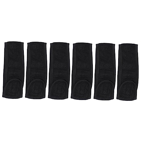 TOVINANNA Stirnband 6 Stück Gesichts-make-up-stirnband Bequemer Dehnbarer Bandeau-verschluss für Bad und Sport von TOVINANNA