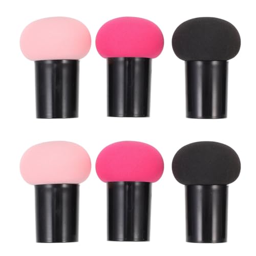 TOVINANNA 6stücke Puderquaste Make-up-tools Für Frauen Und Mädchen Foundation Puderquaste Aus Hochwertigen Materialien Einfach Zu Verwenden Und Bruchfest von TOVINANNA