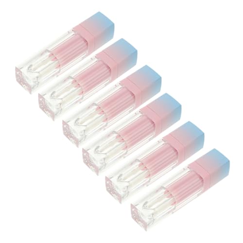 TOVINANNA 6stücke Farbverlauf Lip Gloss Rohre Leere Lipgloss Rohr Diy Lip Gloss Rohr Aus Kunststoff Für Lipgloss Lippenbalsam Lippenstift von TOVINANNA