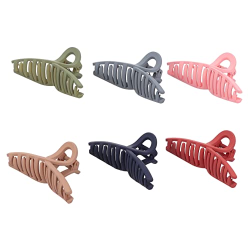 TOVINANNA 6stücke Große Haarklammer Clips Rutschfeste Für Frauen Haar Styling Tool Für Dickes Und Langes Haar von TOVINANNA