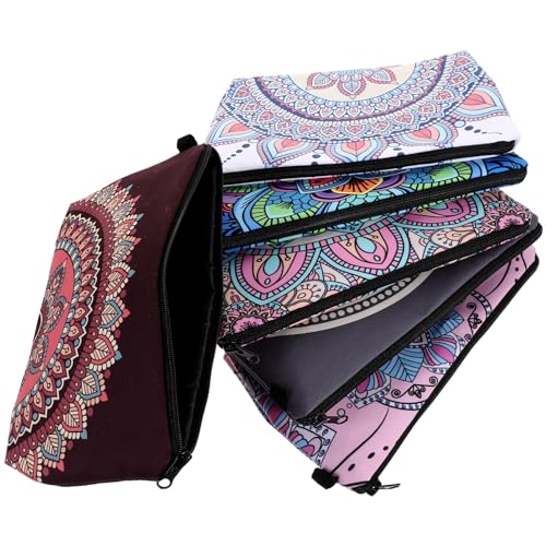 TOVINANNA 6stücke Reise Kosmetiktasche Für Damen Make-up-Tasche Aus Hochwertigem Material Kulturbeutel Mit Reißverschluss Leicht Und Tragbar Für Lippenstift Und Lipgloss von TOVINANNA