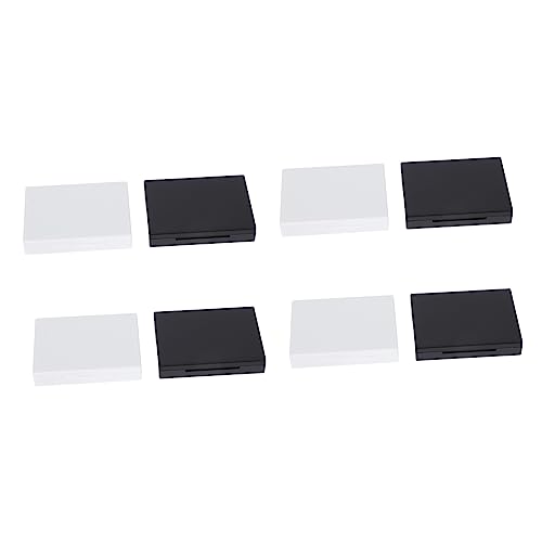 TOVINANNA 8stücke Teiliges Leere Kosmetikbehälter Für Lidschatten Und Augenbrauenpuder Praktische Aufbewahrungsboxen Mit Spiegel Kompakt Und Tragbar Elegantes Design Für Individuelle von TOVINANNA