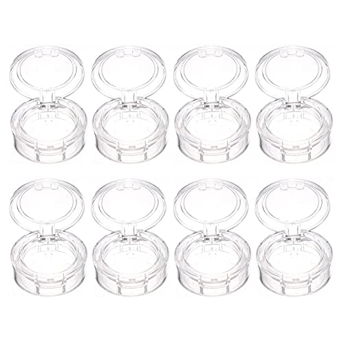 TOVINANNA 8stücke Aufbewahrungsbox Für Lidschatten Weiß Make-up-organizer Mit Leeren Fächern Für Lidschatten Und Foundation Aufbewahrung Für Unterwegs Hause von TOVINANNA