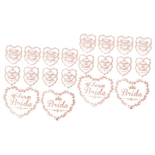 TOVINANNA 80 Stk brautjungfer gefallen falsche Brautjungfer Brautjungfern-Team temporary tattoos temporäre tattoos Brautgeschenke das Geschenk Bachelorette-Tattoos Aufkleber zum Beschriften von TOVINANNA