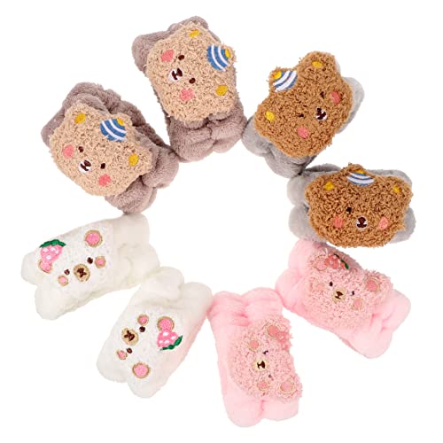 TOVINANNA 8st Armband Waschen Armband Zum Waschen Des Gesichts Handtücher Armbänder Für Den Haushalt Armbänder Zum Waschen Des Gesichts Handgelenktücher Zum Waschen Des Gesichts Flanell von TOVINANNA