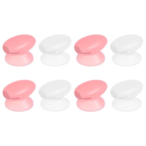 TOVINANNA 8stücke Silikon Lippenpinsel Abdeckungen Teiliges Für Make-up Pinsel Wiederverwendbare Schutzkappen Für Lippenmasken Und Lidschatten Kreative Silikonapplikatoren Für Anwendung von TOVINANNA