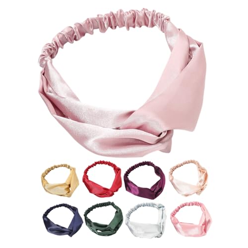 TOVINANNA Elastische Stirnbänder Frauen Kreuz Stirnband Tuch Mädchen Haar Dekoration von TOVINANNA