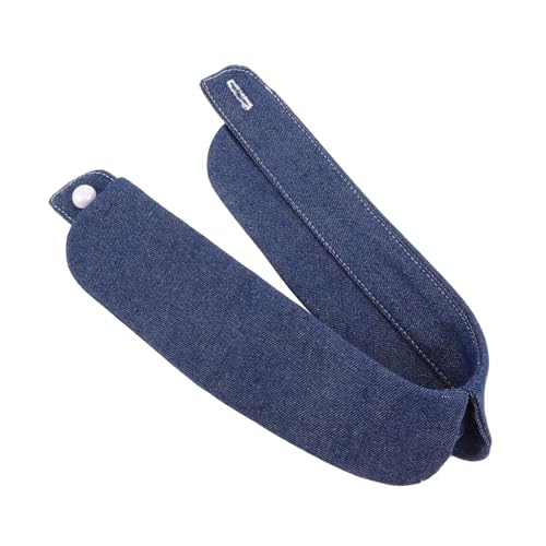 TOVINANNA Abnehmbarer Denim für Damen Modischer Fake für Blusen Pullover Dekorativer Hemdkragen Vielseitiges Accessoire von TOVINANNA