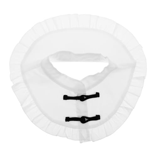 TOVINANNA Abnehmbarer Fake Kragen für Damen Eleganter Blusenkragen Weiß für Vielseitige Outfits für Freizeit und Formelle Anlässe Weichem Baumwollmaterial Gefertigt von TOVINANNA