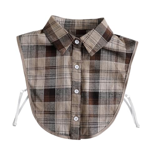 TOVINANNA Abnehmbarer Fake für Damen Detachable Faux Collar Insert Passt zu Blusen Pullovern Kleidern für Formelle Anlässe Lässige Outfits von TOVINANNA