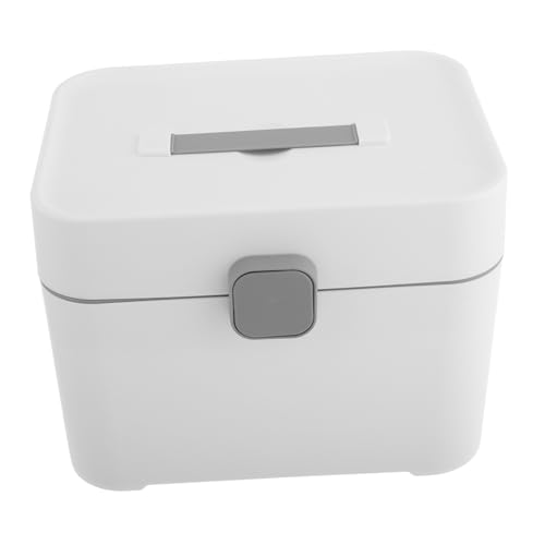 TOVINANNA Aufbewahrungs-organizer Für Nagelwerkzeuge Zweilagige Box Für Nagelbohrer Und Kosmetikartikel Tragbare Aufbewahrungsbox Für Maniküre-werkzeuge Und Nagellacke von TOVINANNA