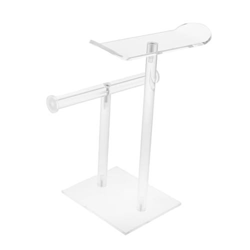 TOVINANNA Aufbewahrungsregal Für Haaraccessoires Led-nachtlicht Nachtlicht Kleeblatt-haarspange Bärendekor Bananenclip Haarspangen Dimmbares Nachtlicht Frauen Haarklammer Transparent Acryl von TOVINANNA