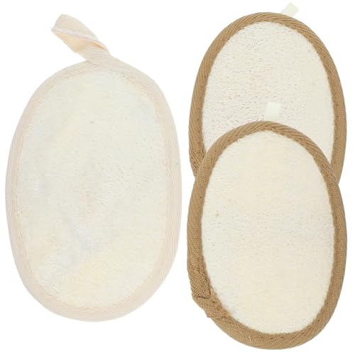 TOVINANNA 3stücke Dusch-luffa Schwämme Für Effektives Peeling Und Sanfte Hautreinigung Weiche Körperwaschschwämme Für Männer Und Frauen von TOVINANNA