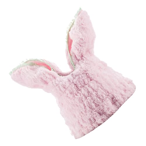 TOVINANNA Badekappe Schnelltrocknend Für Dusche Verdickt Für Damen Badzimmerzubehör Rosa Farbe Leicht Und Tragbar Mit Elastischem Banddesign von TOVINANNA