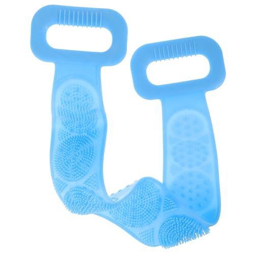 TOVINANNA Badebürste Silikon Badetuch Dusche -bürste Pull-back-streifen Körperbürste für Gesunde Hautpflege von TOVINANNA