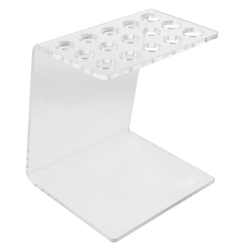 TOVINANNA Friseur Scherenhalter Aus Transparentem Acryl Elegant Und Kompakt Vielseitiger Organizer Für Haarschneider Und Beauty-tools Aufbewahrungslösung Für Salon Und Büro von TOVINANNA