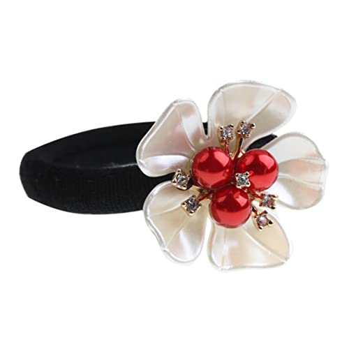 TOVINANNA Blütenblatt Haargummi Scrunchies Schal Schal Scrunchies Haargummi Für Dickes Dünnes Lockiges Glatte Haar Frauen Mädchen Anlass Geburtstag Party Alltag Outfit von TOVINANNA