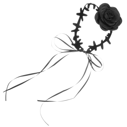 TOVINANNA Blumen Choker Halskette für Frauen Verstellbare Blumen Halskette für Besondere Anlässe Wie Geburtstag Hochzeit und Halloween Stilvolles Accessoire für Outfit von TOVINANNA