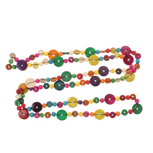 TOVINANNA Bunte Böhmen Halskette Kokosnuss Schalen Handgefertigt Mehrlagig Modischer Schmuck für Frauen Strand und Alltagslook TOVINANNA Bunte Böhmen Halskette Kokosnuss Schalen Handgefertigt Mehrlagig Modischer Schmuck für Frauen Strand und Alltagslook von TOVINANNA
