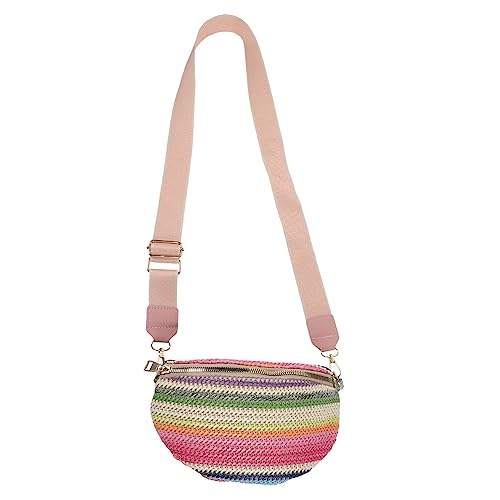 TOVINANNA Bohemian Bauchtasche für Damen Stilvolle Gürteltasche mit Verstellbarem Riemen Accessoire für Reisen Festivals Praktische Aufbewahrung für Handy Geldbörse Langlebig von TOVINANNA