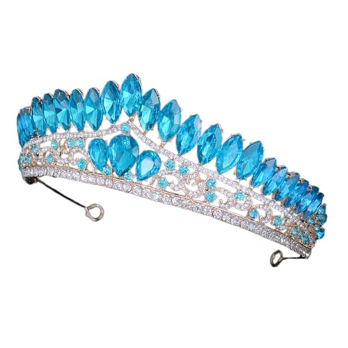 TOVINANNA Braut Tiara Krone für Hochzeiten und Partys Eleganter Kopfschmuck für Damen Vielseitiges Accessoire für Besondere Anlässe Funkelndes Haarschmuck Highlight von TOVINANNA