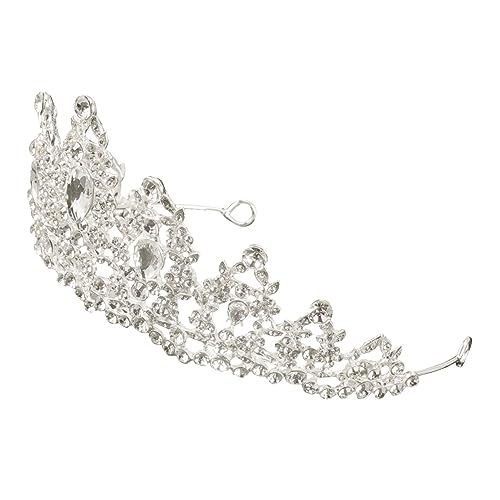 TOVINANNA Luxuriöses Strass-kronen-stirnband Haar-accessoire Für Mädchen Und Braut Damen-stirnband Ideal Für Hochzeit Geburtstag Weihnachten Halloween von TOVINANNA