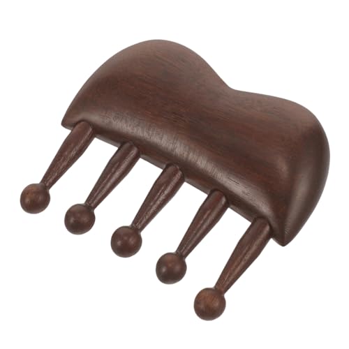 TOVINANNA Breiter Zahnkamm Aus Sandelholz Mit Kopfhautmassage-funktion Tragbare Massagebürste Für Männer Und Für Und Entspannende Kopfhautmassage von TOVINANNA