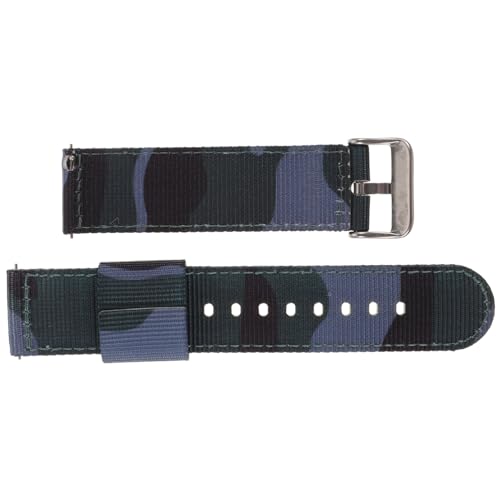 TOVINANNA Camouflage Nylon Uhrenarmbänder Armband Band Kompatibel Für Herren Uhrenarmbänder Mit Verstellbarem Design Weich Und Wasserabweisend von TOVINANNA
