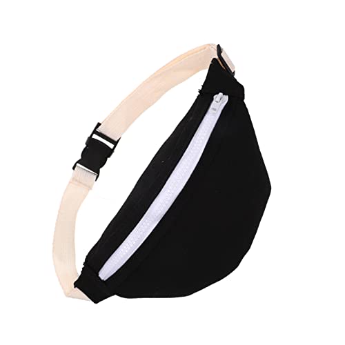 TOVINANNA Canvas Crossbody Bag Für Junge Mädchen Mädchen Stylische Münztasche Aufbewahrungstasche Für Außenbereich Multifunktionale Hüfttasche Tragbare Brusttasche Einzelne Umhängetasche von TOVINANNA