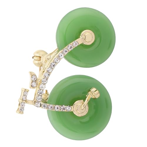 TOVINANNA Chinesischer Vintage Brosche für Frauen Kreative Fahrrad Anstecknadel Vielseitiger Schmuck für Kleidung Schal Brosche mit Einzigartigem Design für Pullover Hüte von TOVINANNA