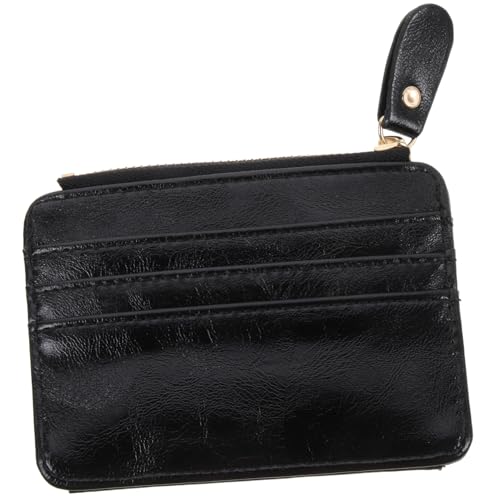 TOVINANNA Damen Geldbörse Schwarz Herzmuster Leichtes Material Design Kleine Handtasche mit Großer Kapazität Multifunktional für Party Abend Hochzeit Alltag von TOVINANNA